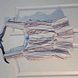 Draper James Sleeveless Peplum Top